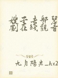 嫂子去哪儿电视剧在线观看免费
