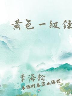 黄色一级录像带