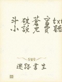 斗破苍穹txt小说免费听书