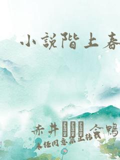 小说阶上春漪