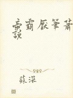 帝霸厌笔萧生小说