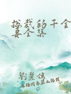 总裁的千金闪婚妻全集