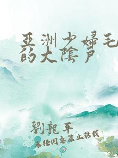 亚洲少妇毛茸茸的大阴户