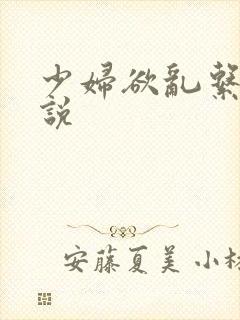 少妇欲乱系列小说
