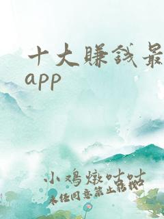 十大赚钱最快的app