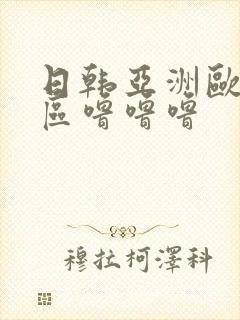 日韩亚洲欧美一区噜噜噜