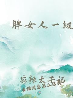 胖女人一级片