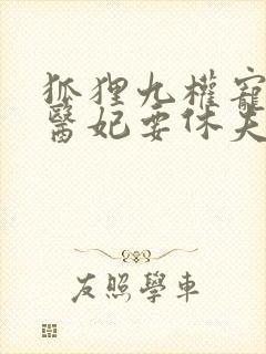 狐狸九权宠天下医妃要休夫