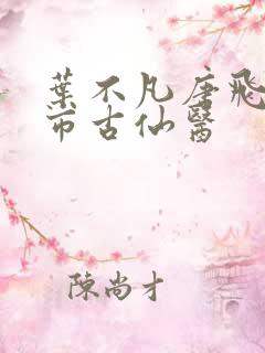 叶不凡唐飞雪都市古仙医