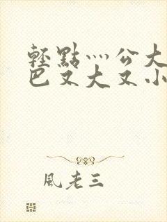 轻点灬公大ji巴又大又小说