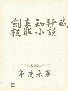 剑来知轩藏书精校版小说