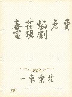 春花焰免费全集电视剧