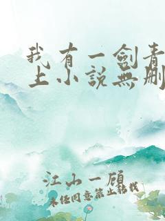我有一剑青鸾峰上小说无删减版