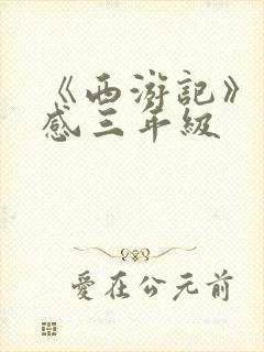 《西游记》读后感三年级
