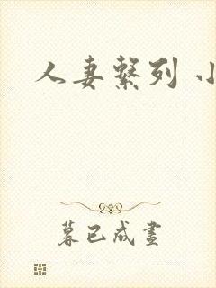 人妻系列 小说