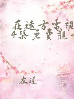 在远方电视剧54集免费观看