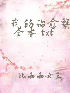 我的治愈系游戏 全本 txt