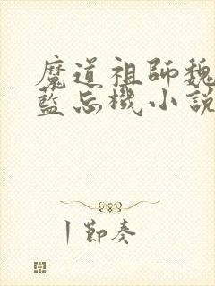 魔道祖师魏无羡蓝忘机小说顶点小说