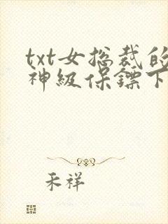 txt女总裁的神级保镖下载