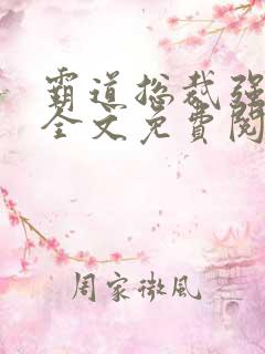 霸道总裁强势宠全文免费阅读全文