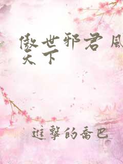 傲世邪君 风凌天下