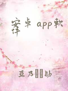 安卓 app软件