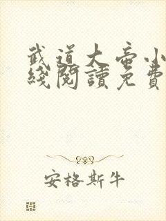 武道大帝小说在线阅读免费
