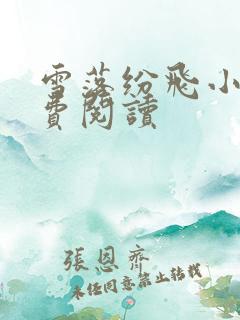 雪落纷飞小说免费阅读