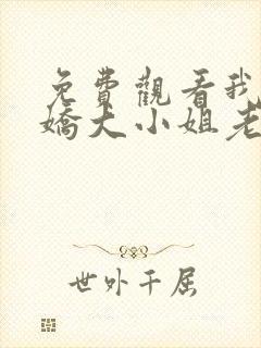 免费观看我的傲娇大小姐老婆