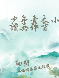 少年青衣小说阅读无弹窗