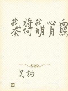 我将我心向明月奈何明月照沟渠是什么意思