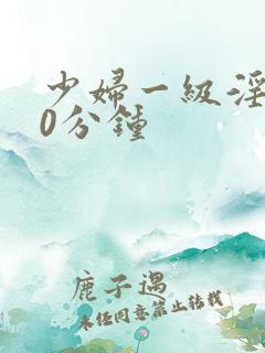 少妇一级淫片50分钟