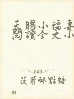 天赐小福妻免费阅读全文小说