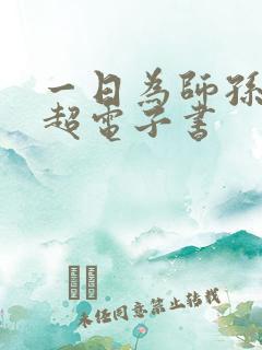 一日为师孙敏李超电子书