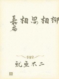 长相思相柳番外篇