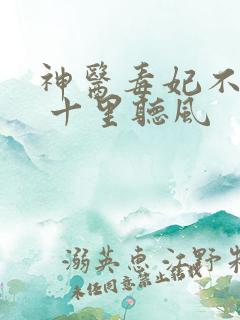神医毒妃不好惹 十里听风