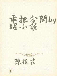 乖把分开by阿昭小说