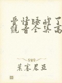 爱情睡醒了在线观看全集高清