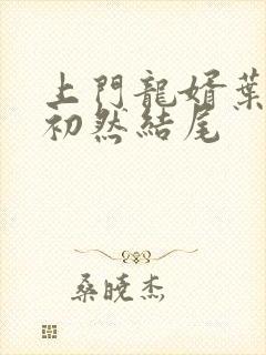 上门龙婿叶辰萧初然结尾