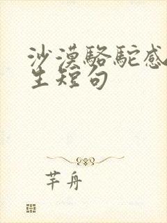 沙漠骆驼感悟人生短句