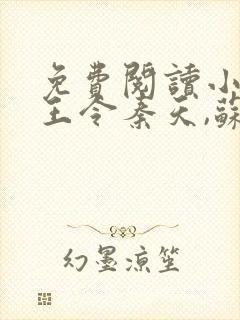 免费阅读小说神王令秦天,苏酥