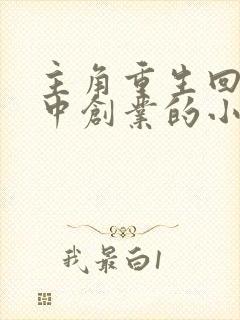 主角重生回到高中创业的小说
