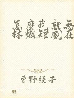 怎么我就无敌了林燃短剧在线观看