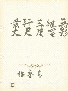 黄轩三级无删减大尺度电影