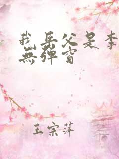 我岳父是李世民无弹窗