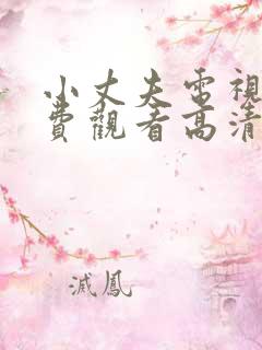 小丈夫电视剧免费观看高清