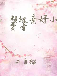 超级弃婿小说免费看