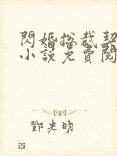 闪婚总裁契约妻小说免费阅读全文