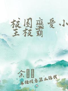 校园恋爱小说男主校霸