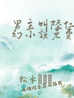 男主叫陆仁的玄幻小说免费阅读